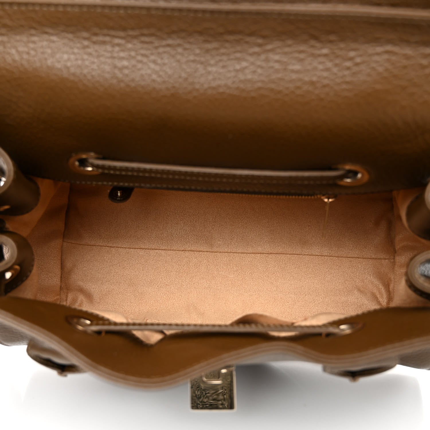 Jimmy Choo Grainy Calfskin Rosalie Satchel Dark Brown 5 of 11