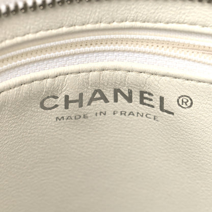 Chanel Caviar Quilted Medallion Tote White 6 of 16