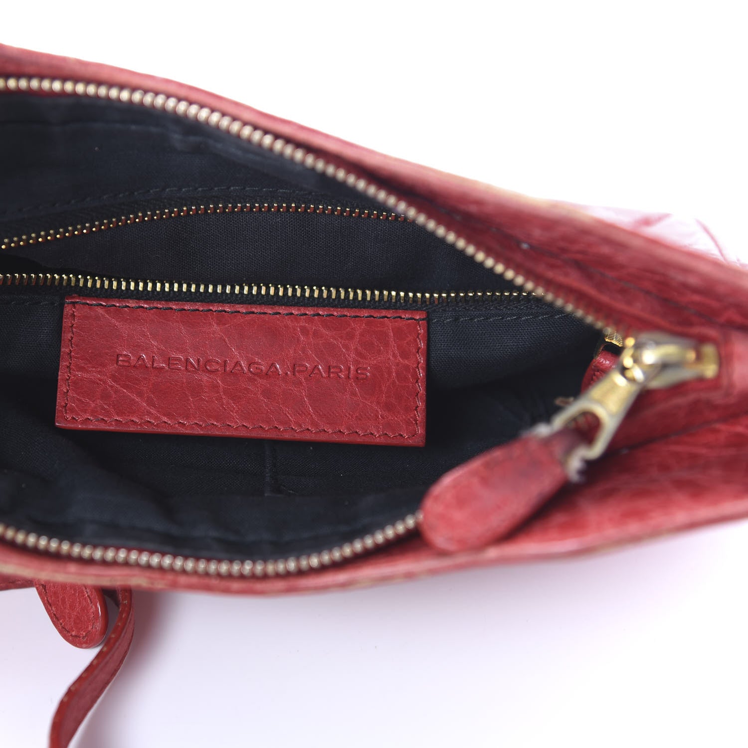 Balenciaga Agneau Giant 12 Gold Hardware Hip Rouge Cardinal 8 of 11