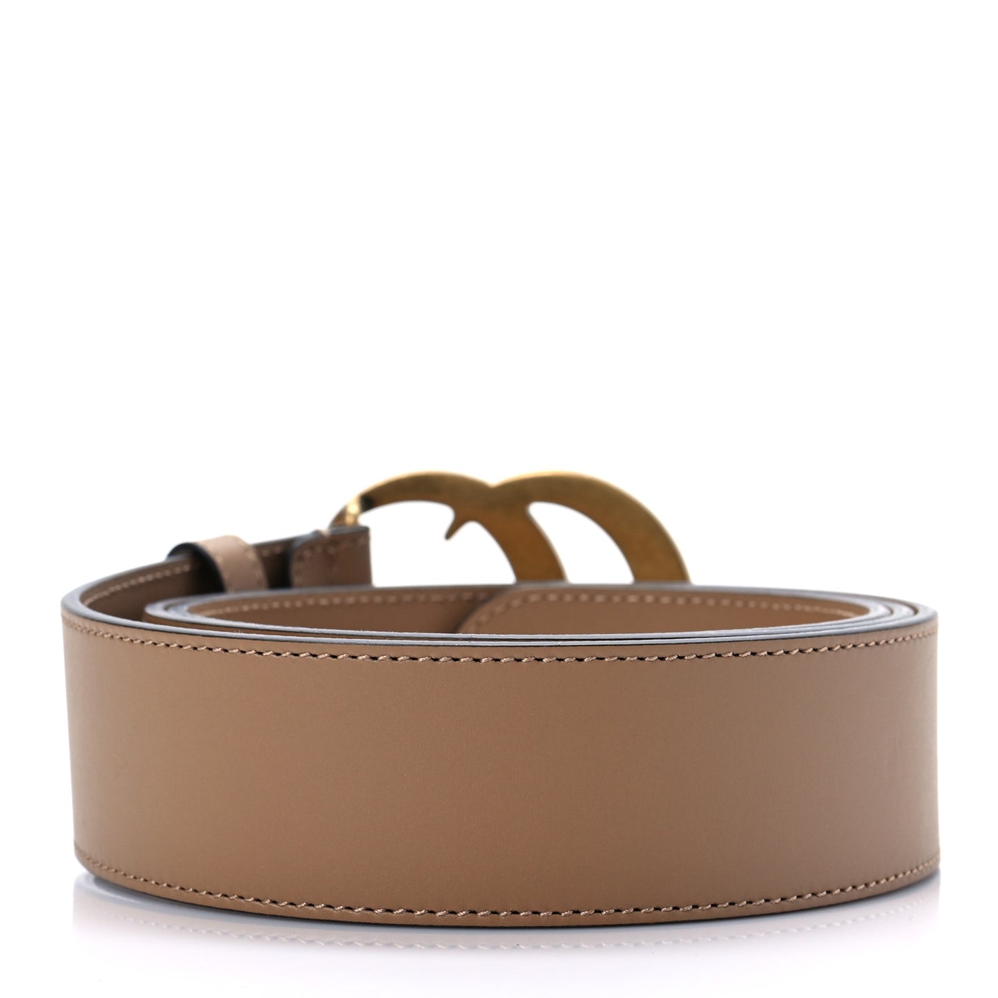 Calfskin Double G 40mm Belt 100 40 Porcelain Rose