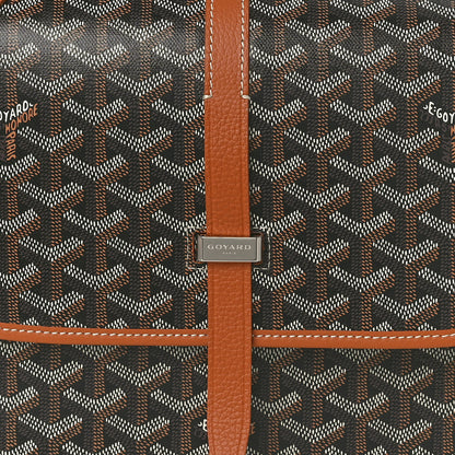 Goyard Goyardine Belvedere II MM Messenger Bag Black Gold 7 of 9