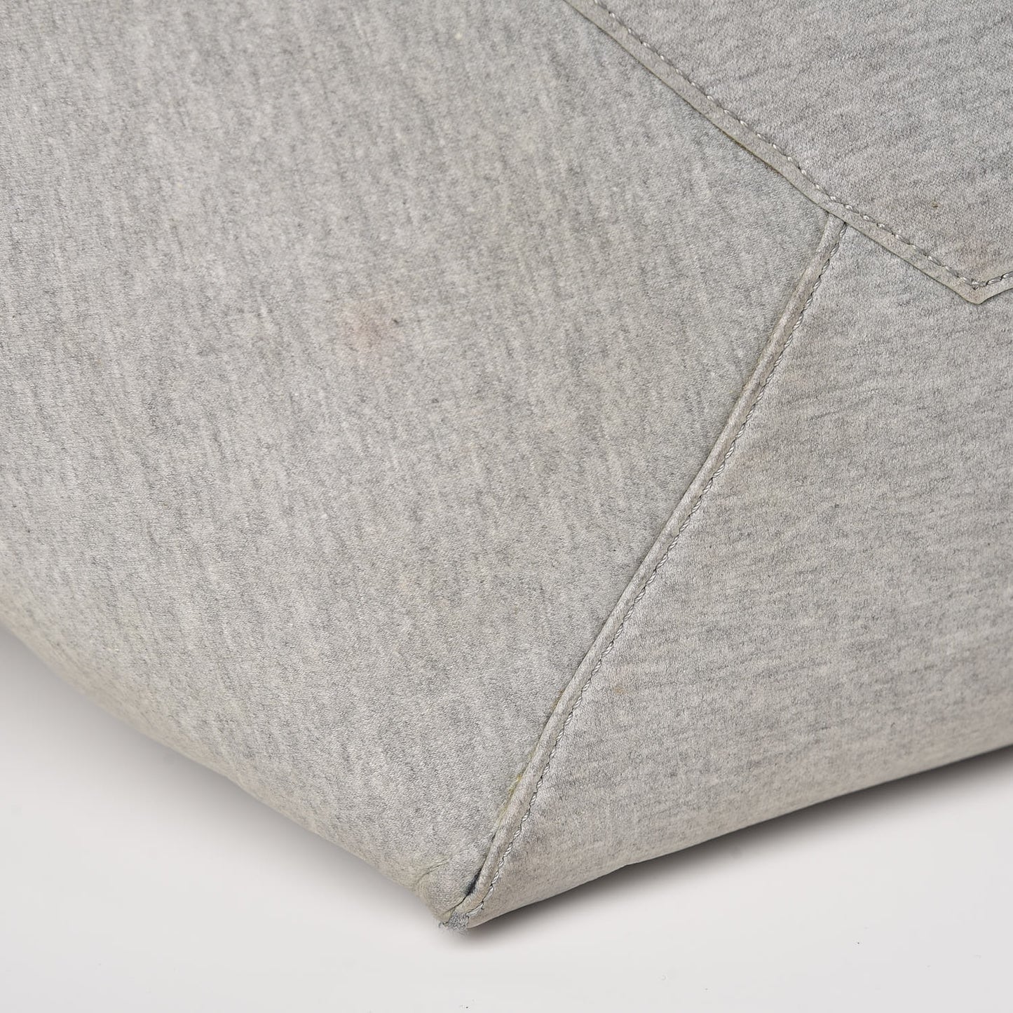 Wool Medium Horizontal Cabas Phantom Pearl Grey