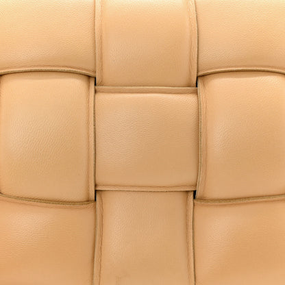 Bottega Veneta Nappa Maxi Intreccio Padded Cassette Crossbody Bag Almond 8 of 11