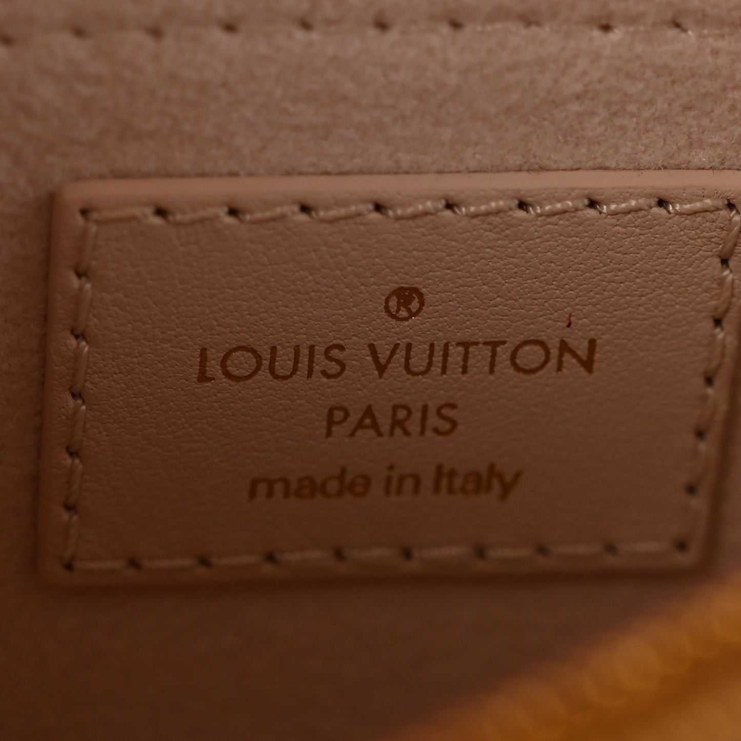 Calfskin LV New Wave Chain Bag Ivory