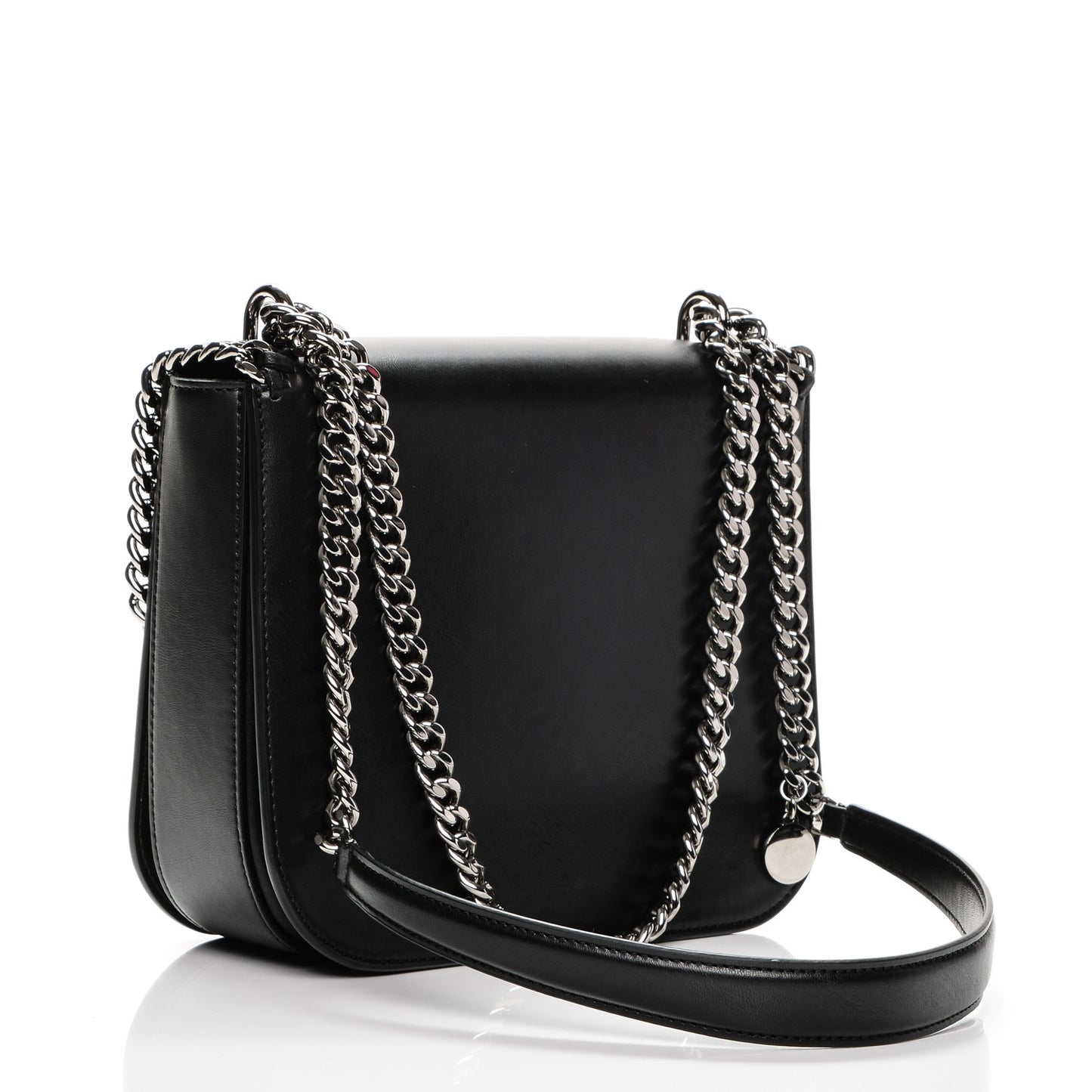 Eco Alter Nappa Falabella Box Shoulder Bag Black