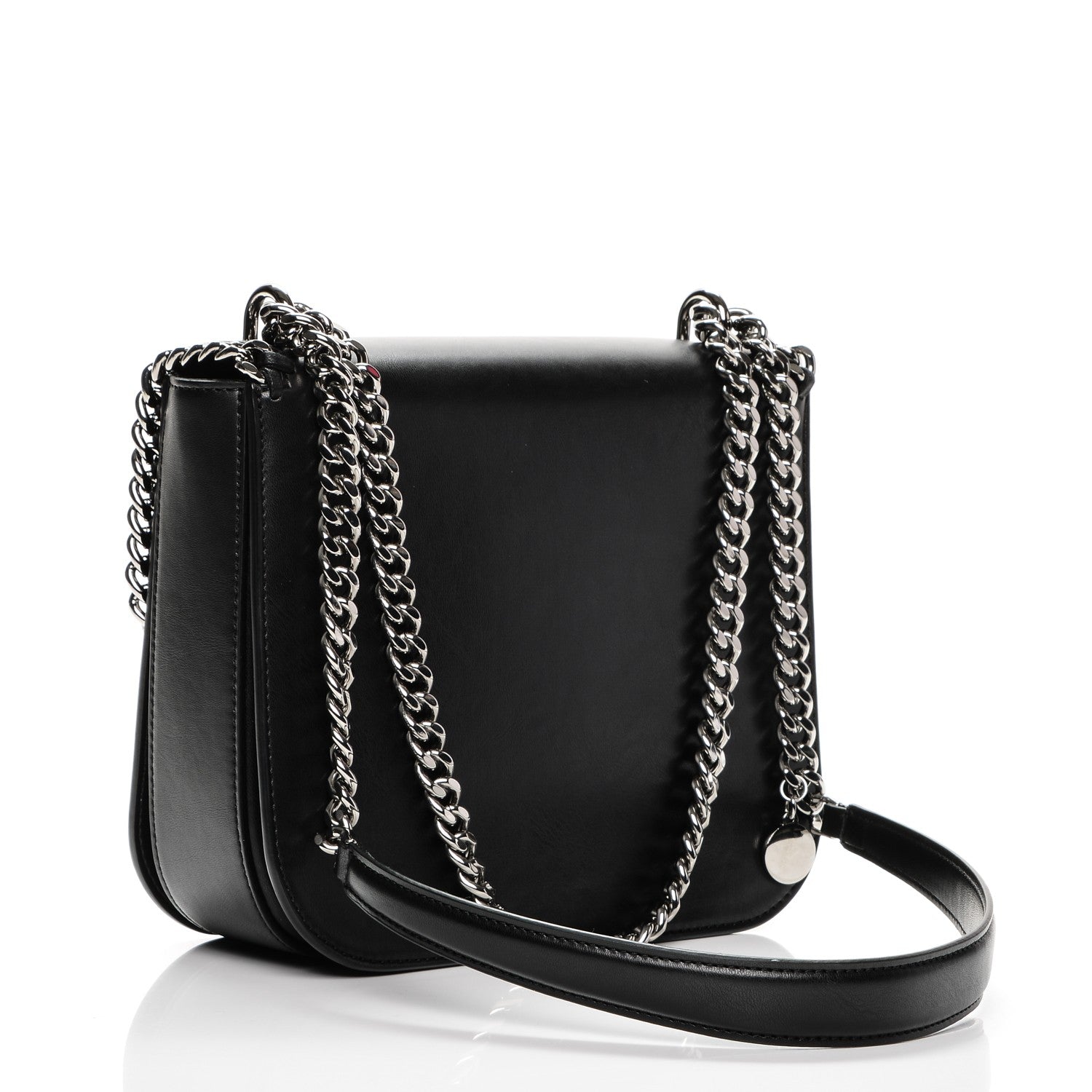 Stella McCartney Eco Alter Nappa Falabella Box Shoulder Bag Black 3 of 6