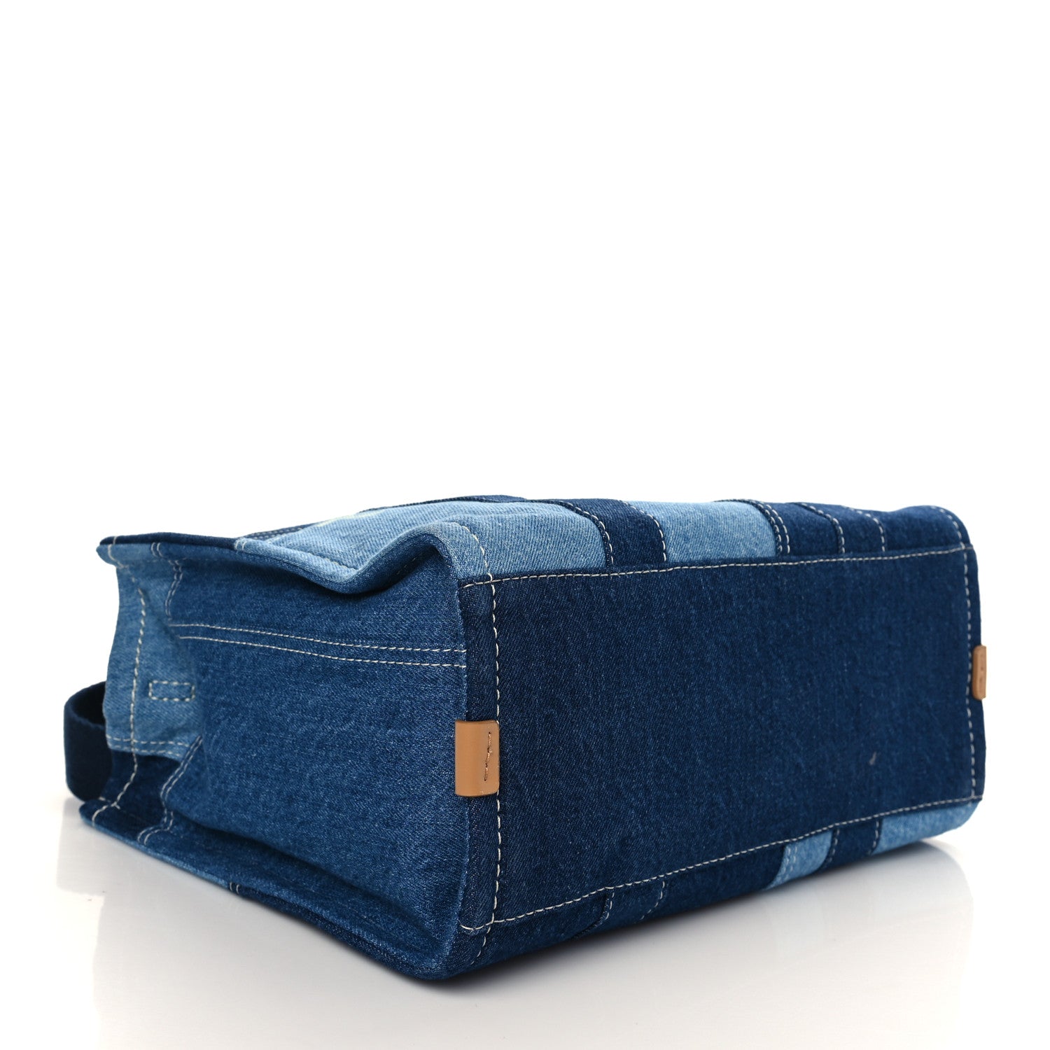 Marc Jacobs Denim Canvas Medium The Tote Bag Blue 3 of 6