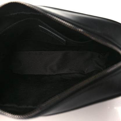 Saint Laurent Calfskin Matelasse Monogram Monochrome Lou Camera Bag Black 5 of 9