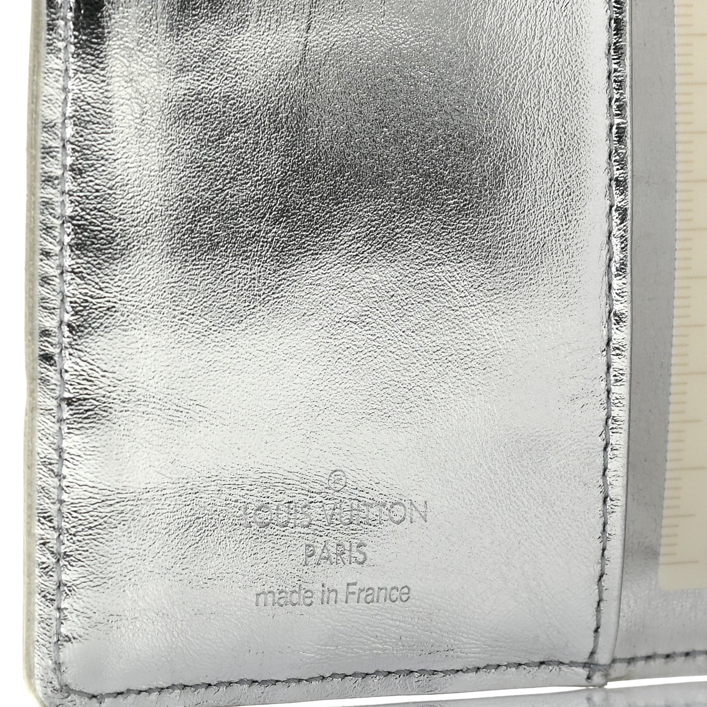 Monogram Miroir Small Ring Agenda Silver