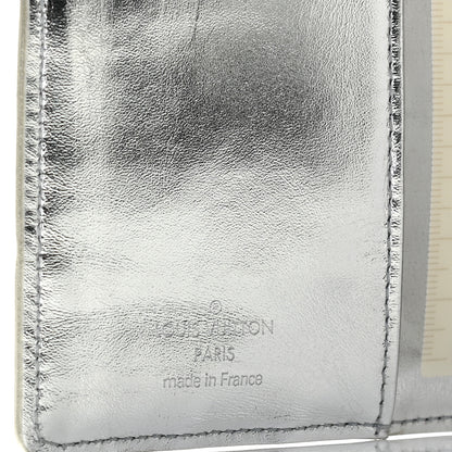 Louis Vuitton Monogram Miroir Small Ring Agenda Silver 7 of 9