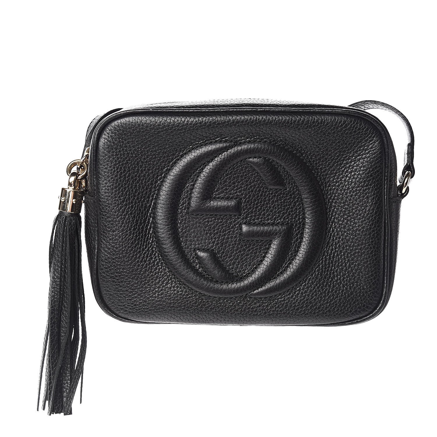 Gucci Pebbled Calfskin Small Soho Disco Bag Black 1 of 13