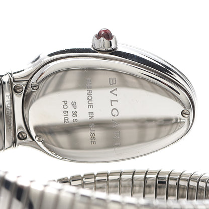 Bulgari Stainless Steel 35mm Serpenti Tubogas Quartz Watch 4 of 4