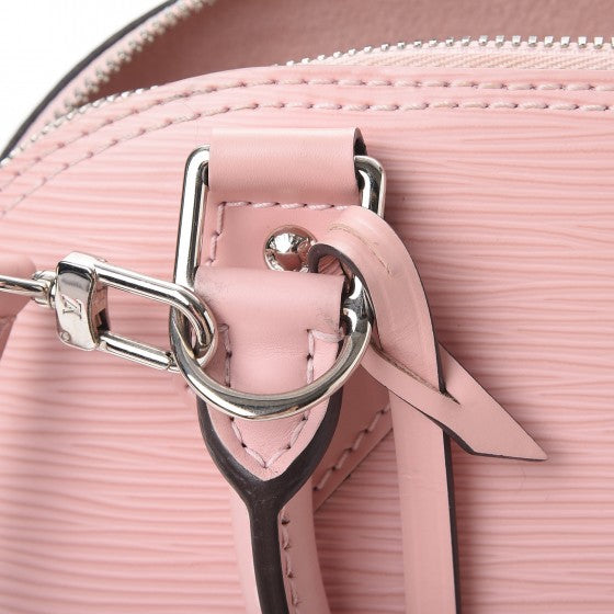Louis Vuitton Epi Alma BB Rose Ballerine 17 of 18