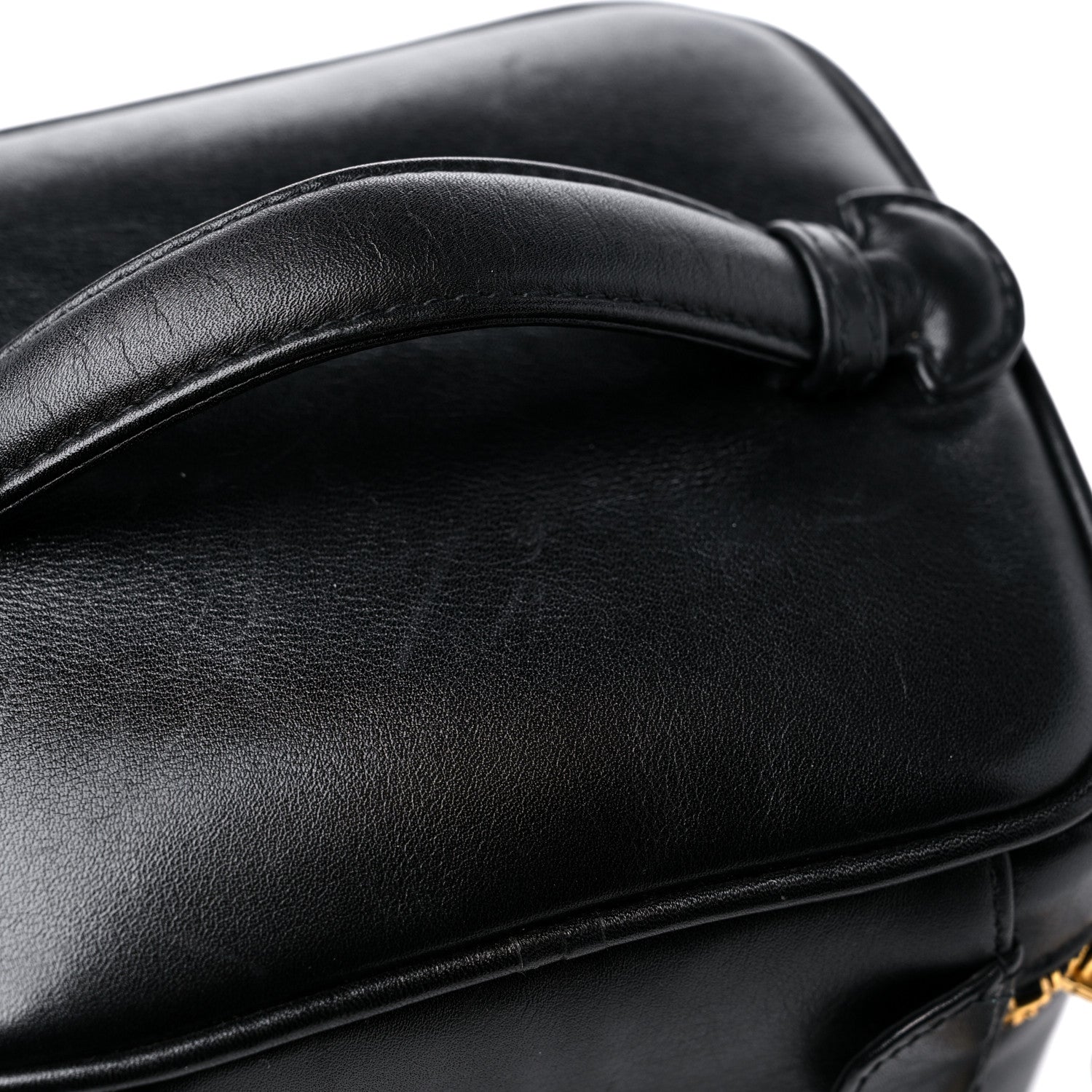 Chanel Lambskin Vanity Cosmetic Case Black 14 of 14