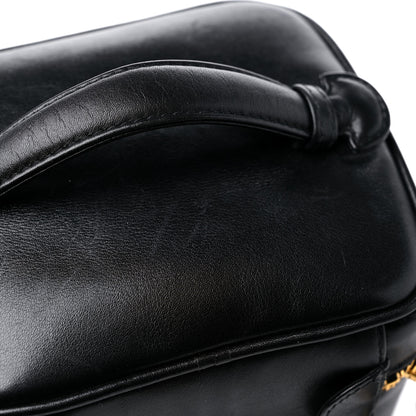 Chanel Lambskin Vanity Cosmetic Case Black 14 of 14