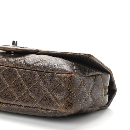 Chanel Iridescent Caviar Quilted Small Chic Flap Brown 10 of 10