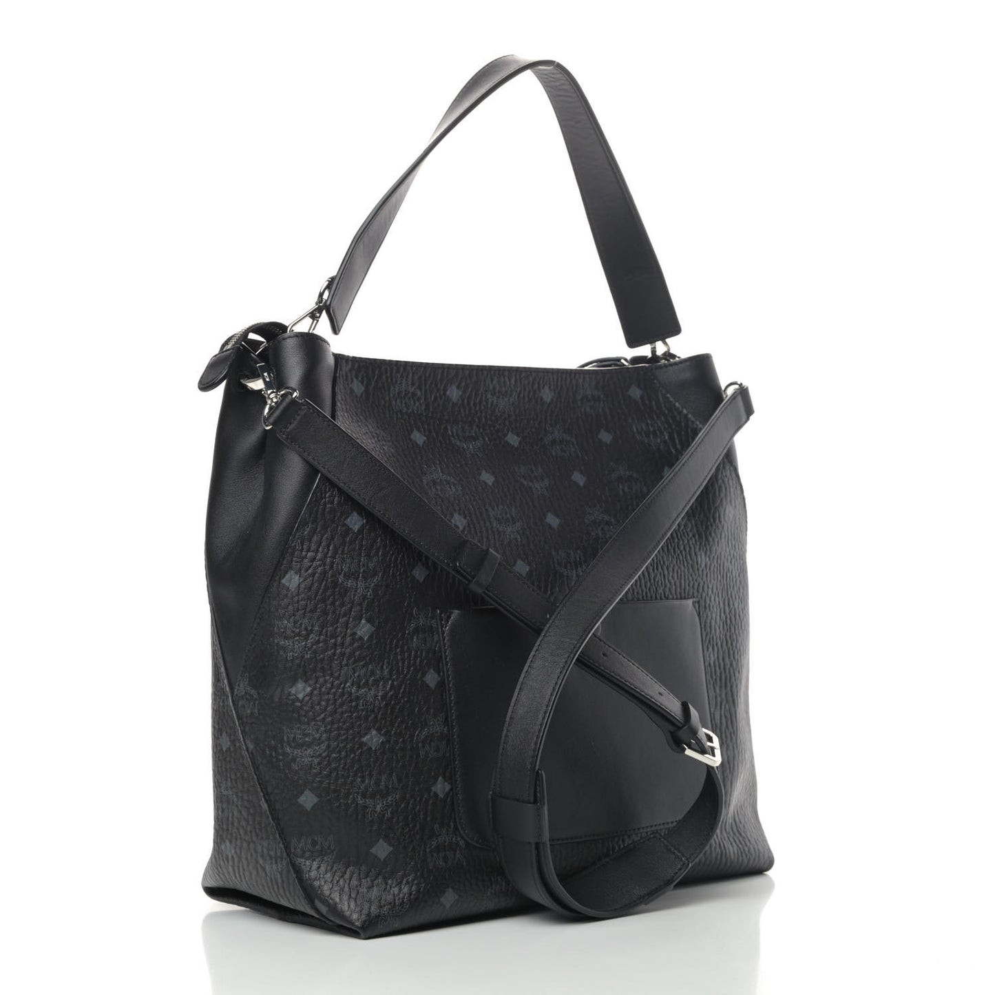 Visetos Large Klara Hobo Black