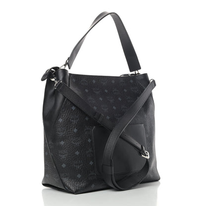 MCM Visetos Large Klara Hobo Black 2 of 5