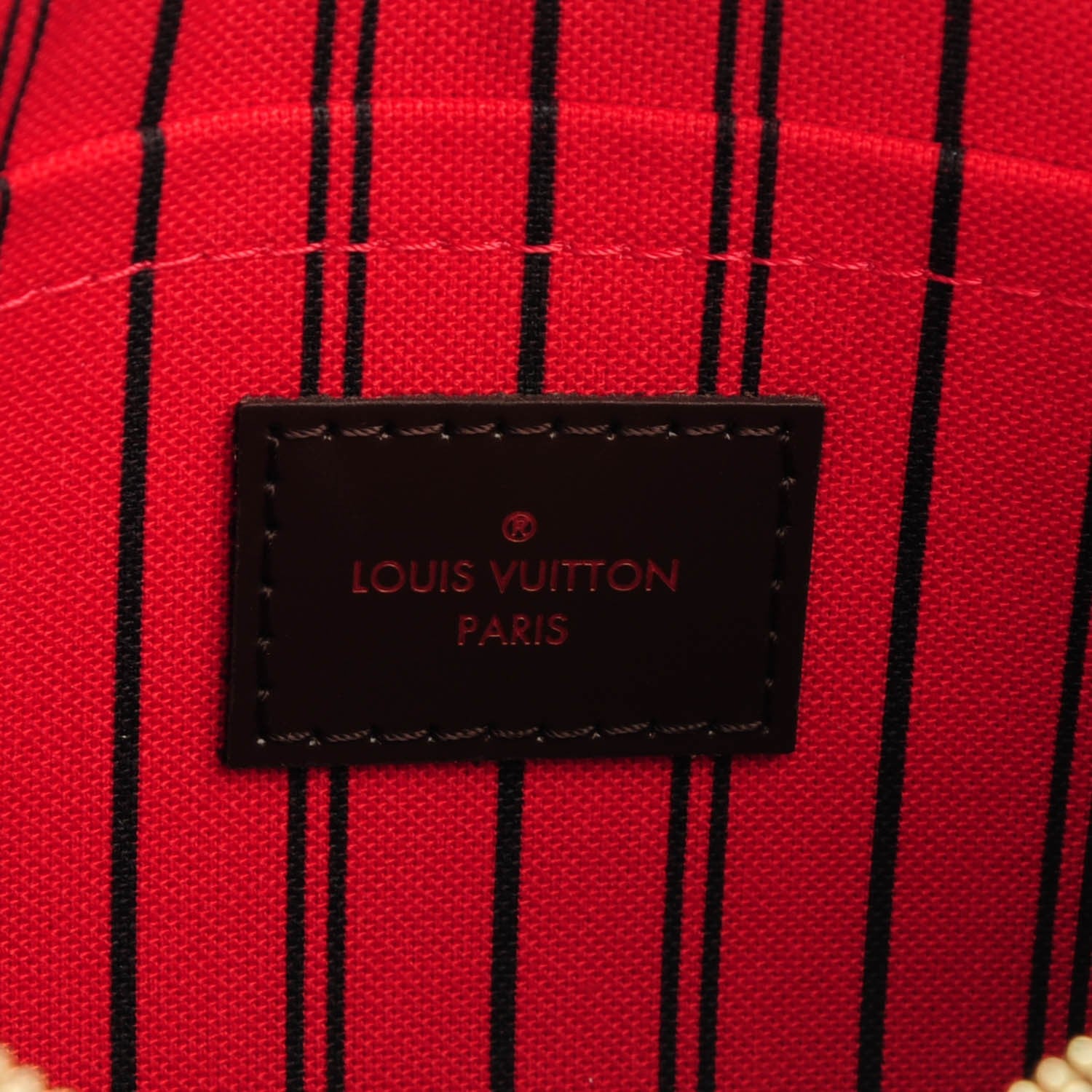 Louis Vuitton Damier Ebene Neverfull MM GM Pochette 6 of 8