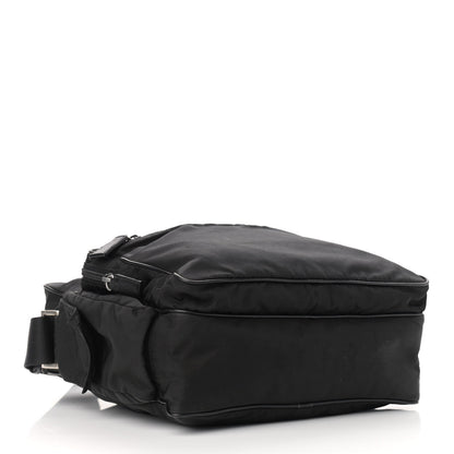 Prada Nylon Messenger Bag Black 4 of 10