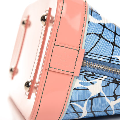 Louis Vuitton Epi Alma PM Aqua 7 of 9