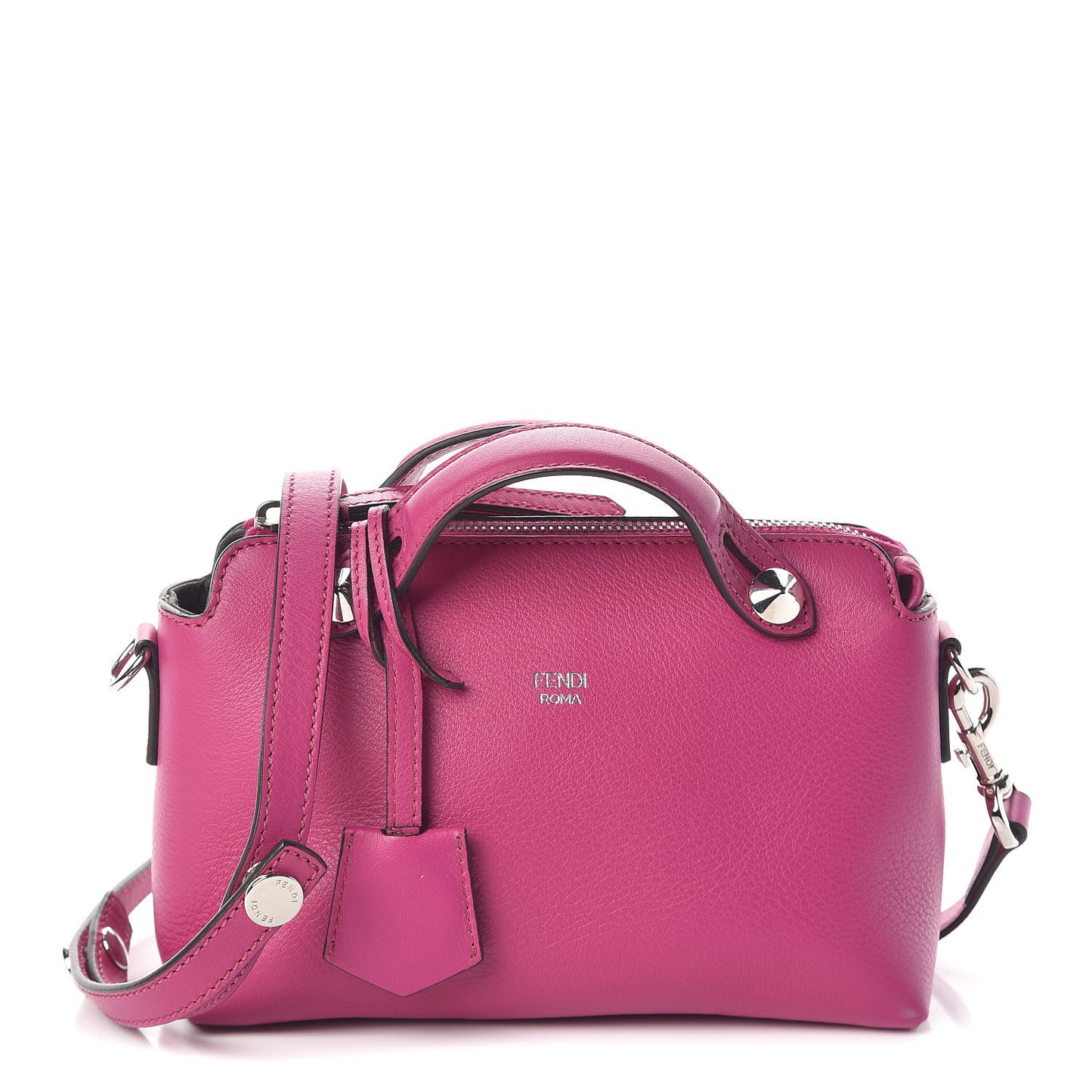 Vitello Dolce Mini By The Way Boston Bag Magenta