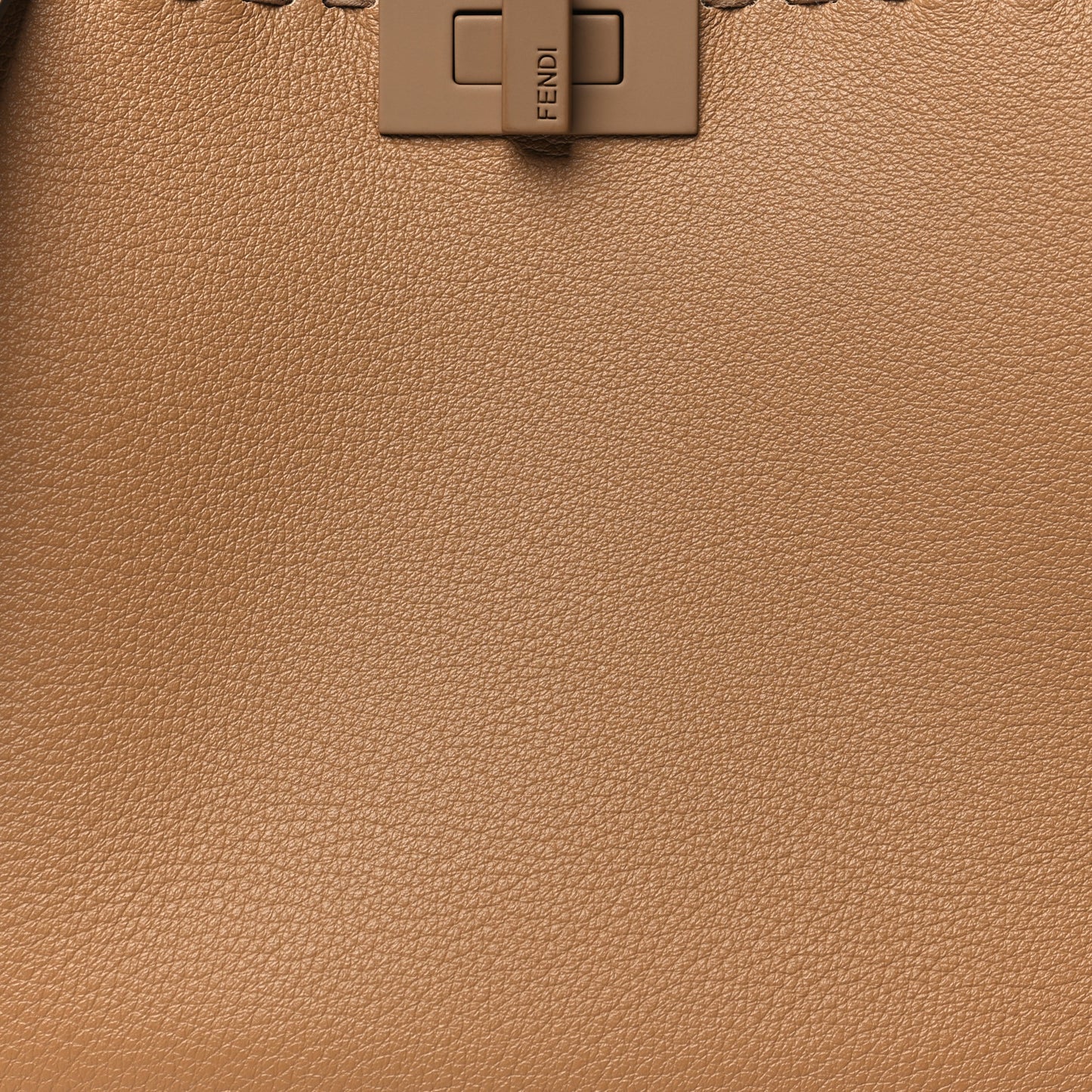 Cuoio Romano Vitello Elaphe Cover Sellerissima Monochrome Mini Peekaboo I SEE U Satchel Cammello