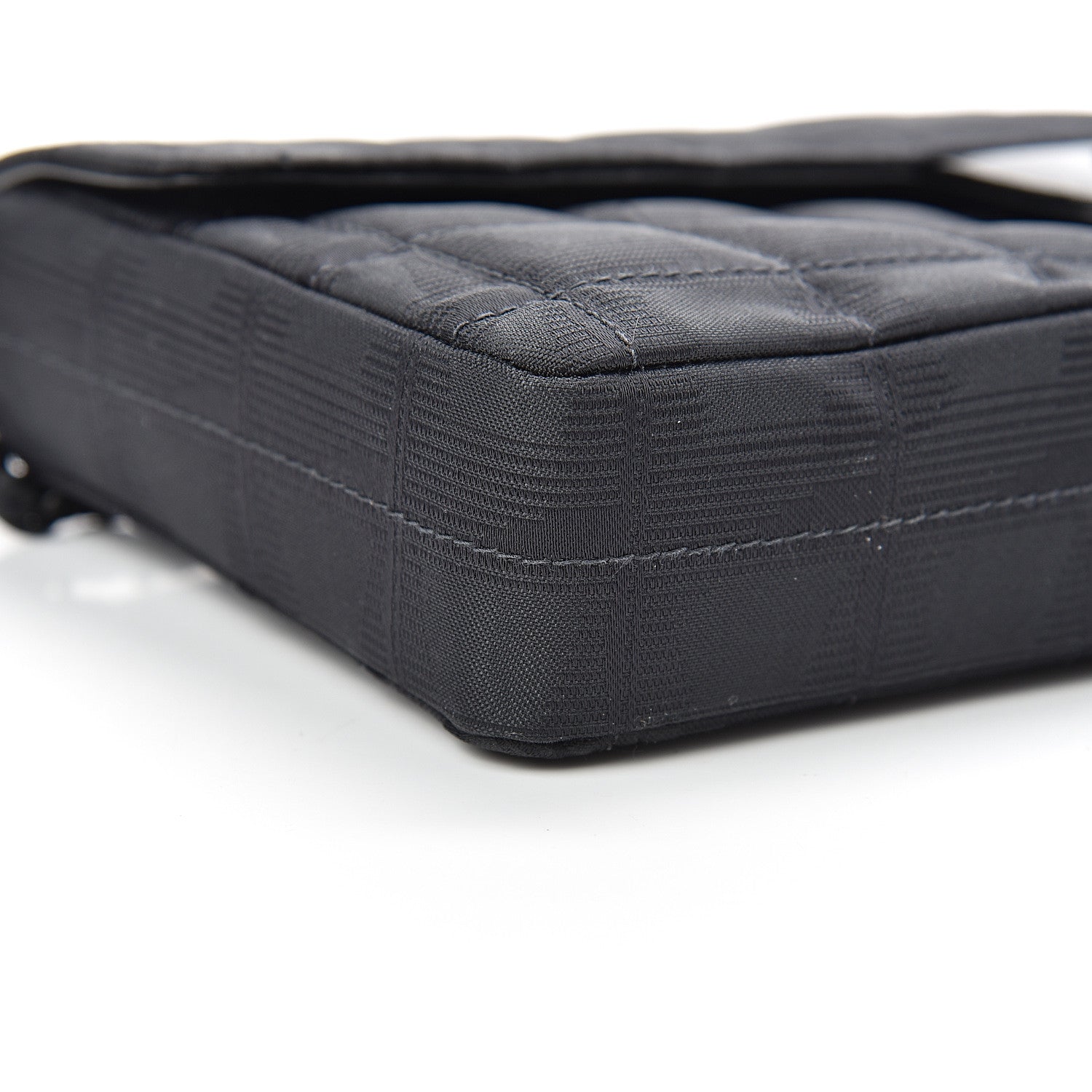 Chanel Nylon Travel East West Flap Black 9 of 11