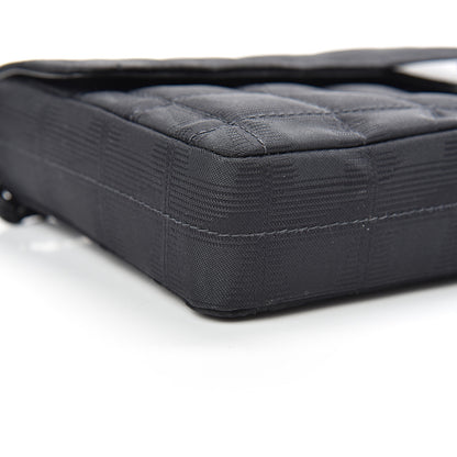 Chanel Nylon Travel East West Flap Black 9 of 11