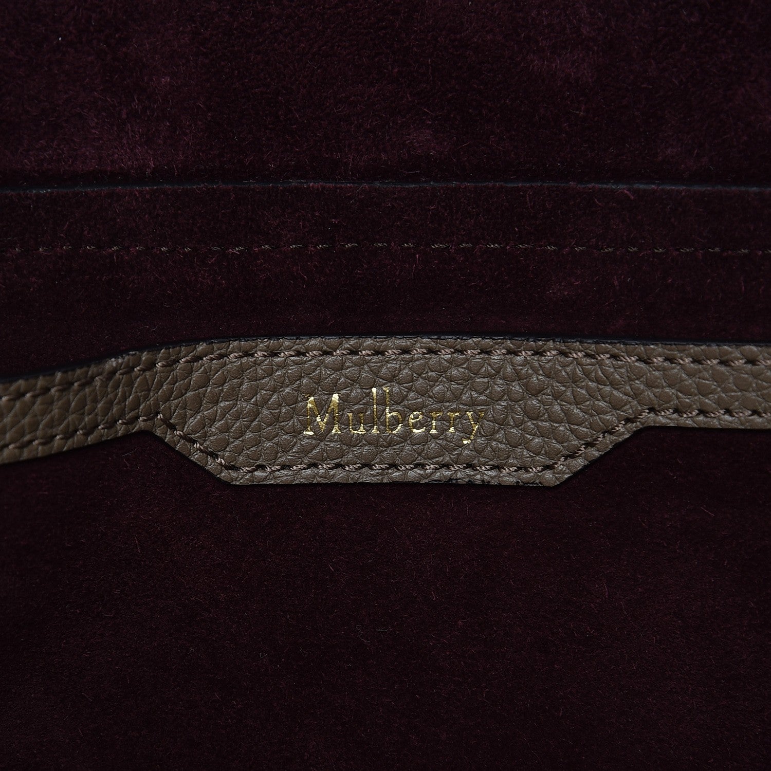 Mulberry Small Classic Grain Calfskin Hopton Clay 6 of 10