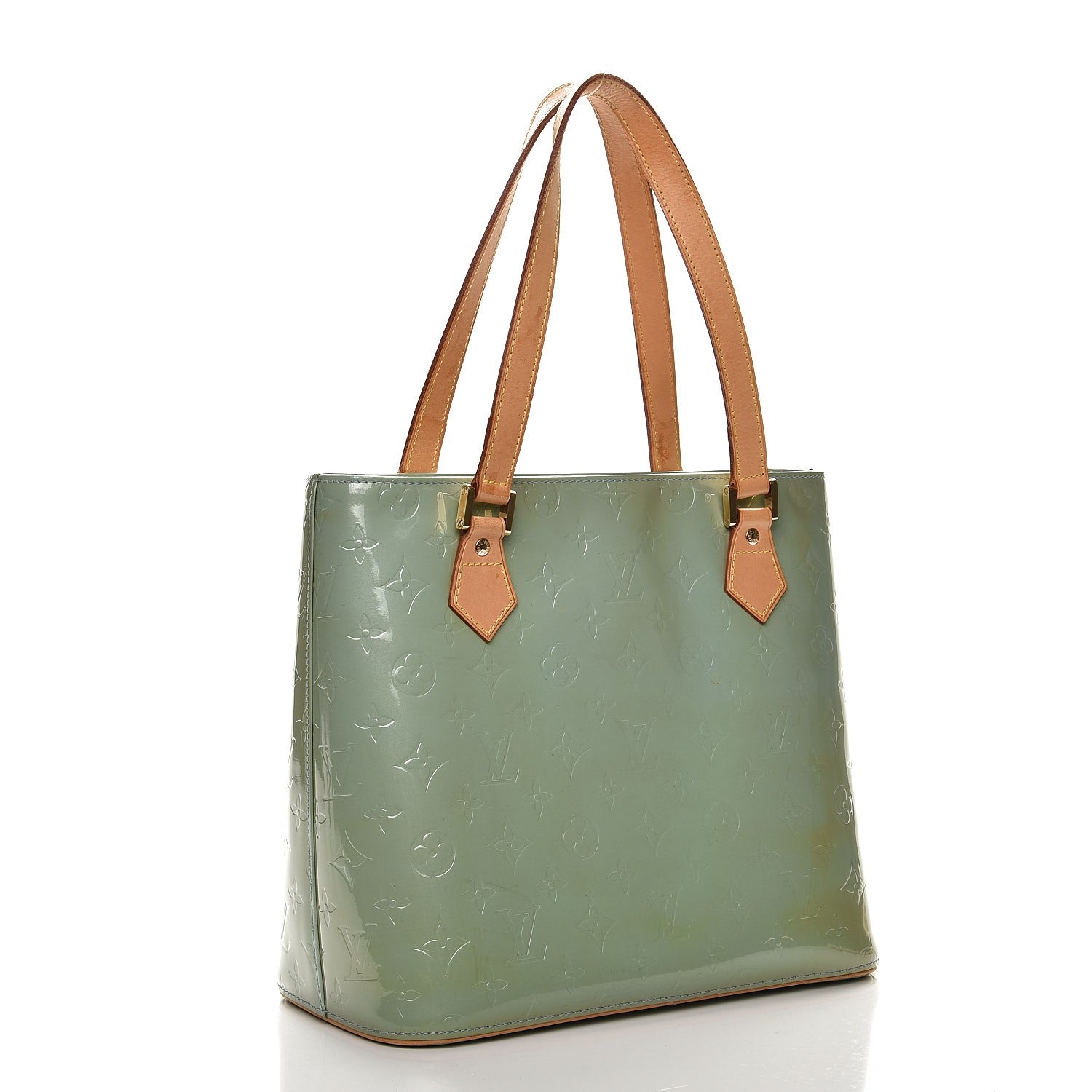 Louis Vuitton Vernis Houston Baby Blue 3 of 15