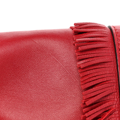 Fendi Nappa F is Fendi Fringe Baguette Fragola 11 of 13