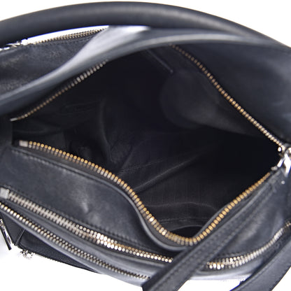 Loewe Calfskin Zipper Puzzle Bag Black 6 of 17