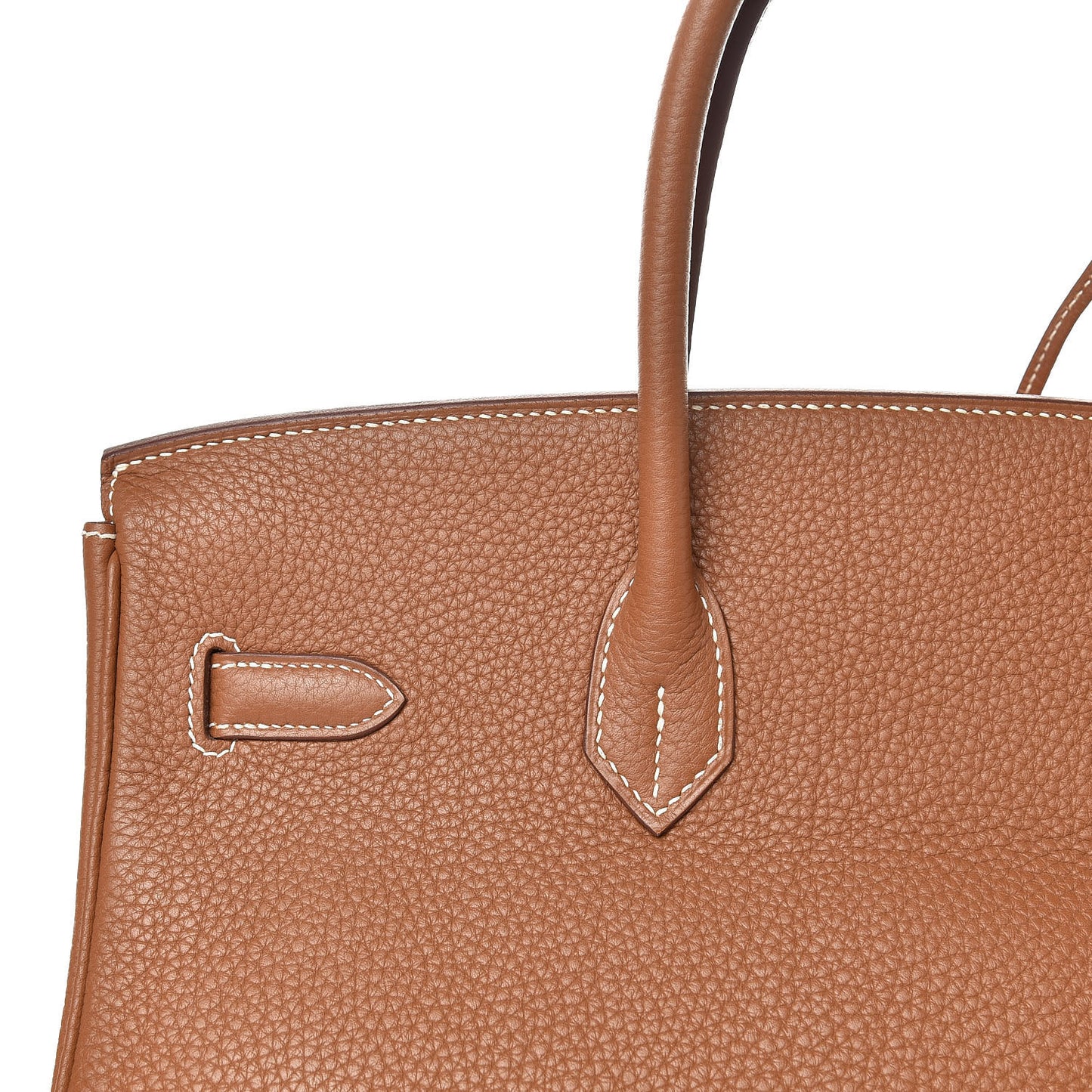 Taurillon Clemence Birkin 35 Gold