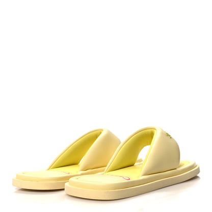 Chanel Lambskin Padded Pool Thong Sandals 41 Black 4 of 8