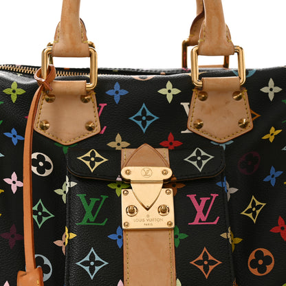Louis Vuitton Monogram Multicolor Speedy 30 Black 6 of 8