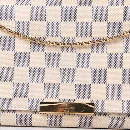 Louis Vuitton Damier Azur Favorite MM 9 of 10
