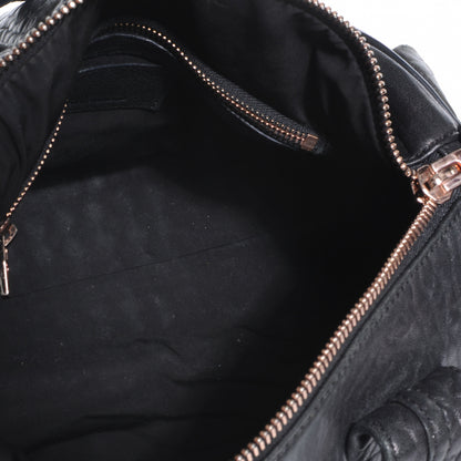 Alexander Wang Leather Rocco w Rose Gold Hardware Black 5 of 6