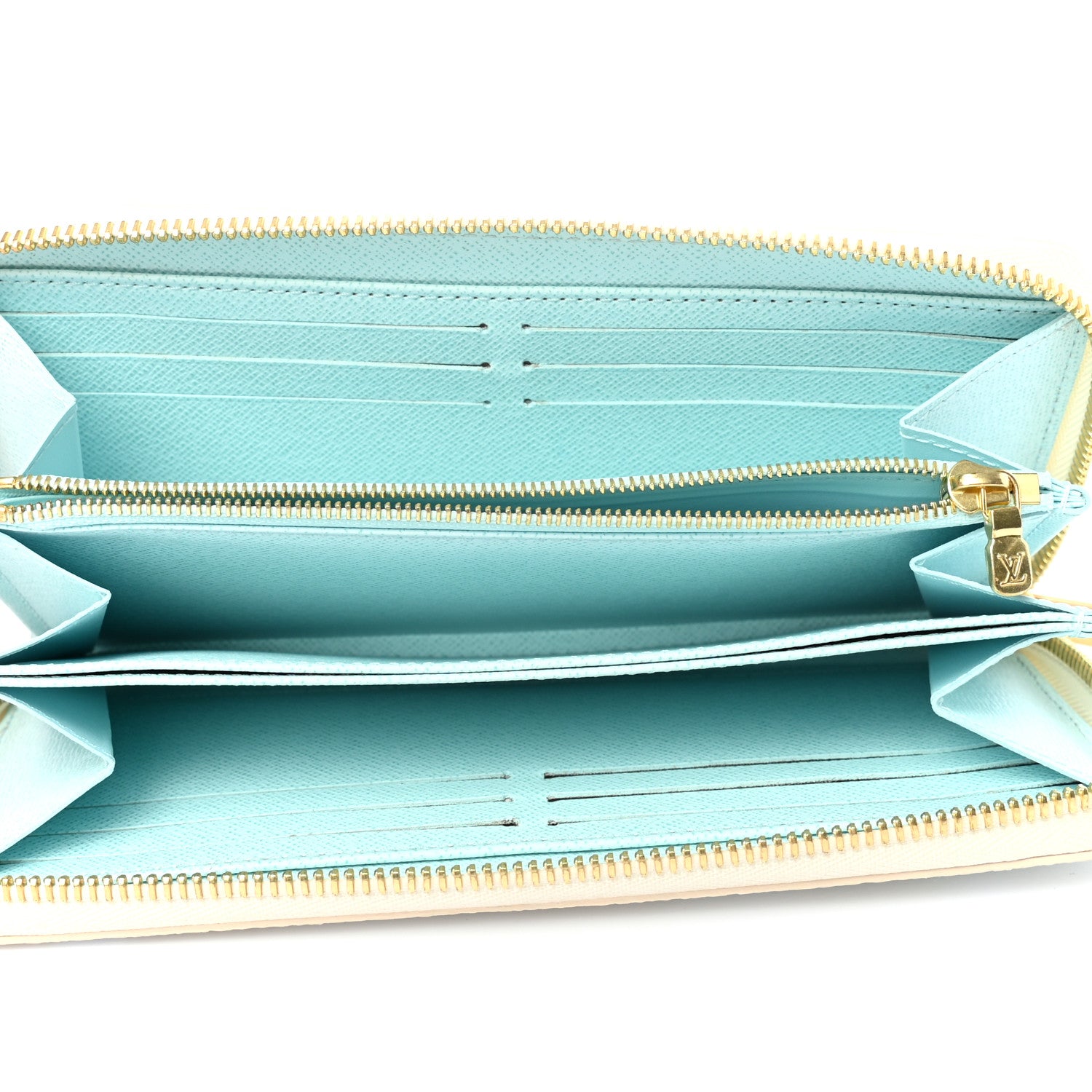 Louis Vuitton Monogram Giant By The Pool Zippy Wallet Blue 5 of 6