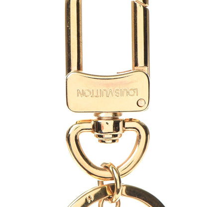 Louis Vuitton LV Facettes Bag Charm Key Holder Gold 3 of 6