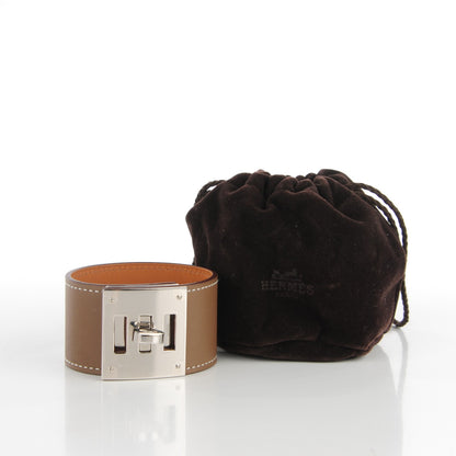 Hermes Chamonix Kelly Dog Bracelet Etoupe 7 of 7