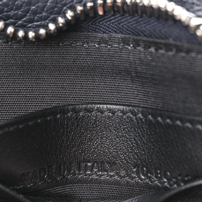 Christian Dior Grained Calfskin Pouch Navy Blue 7 of 9