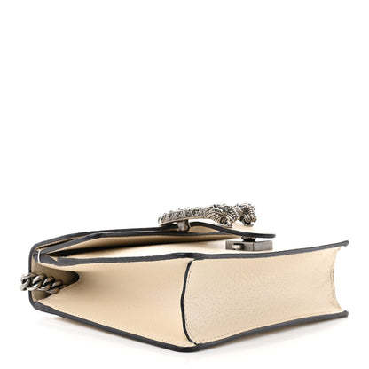 Gucci Textured Calfskin Crystal Mini Dionysus Shoulder Bag Mystic White 4 of 13