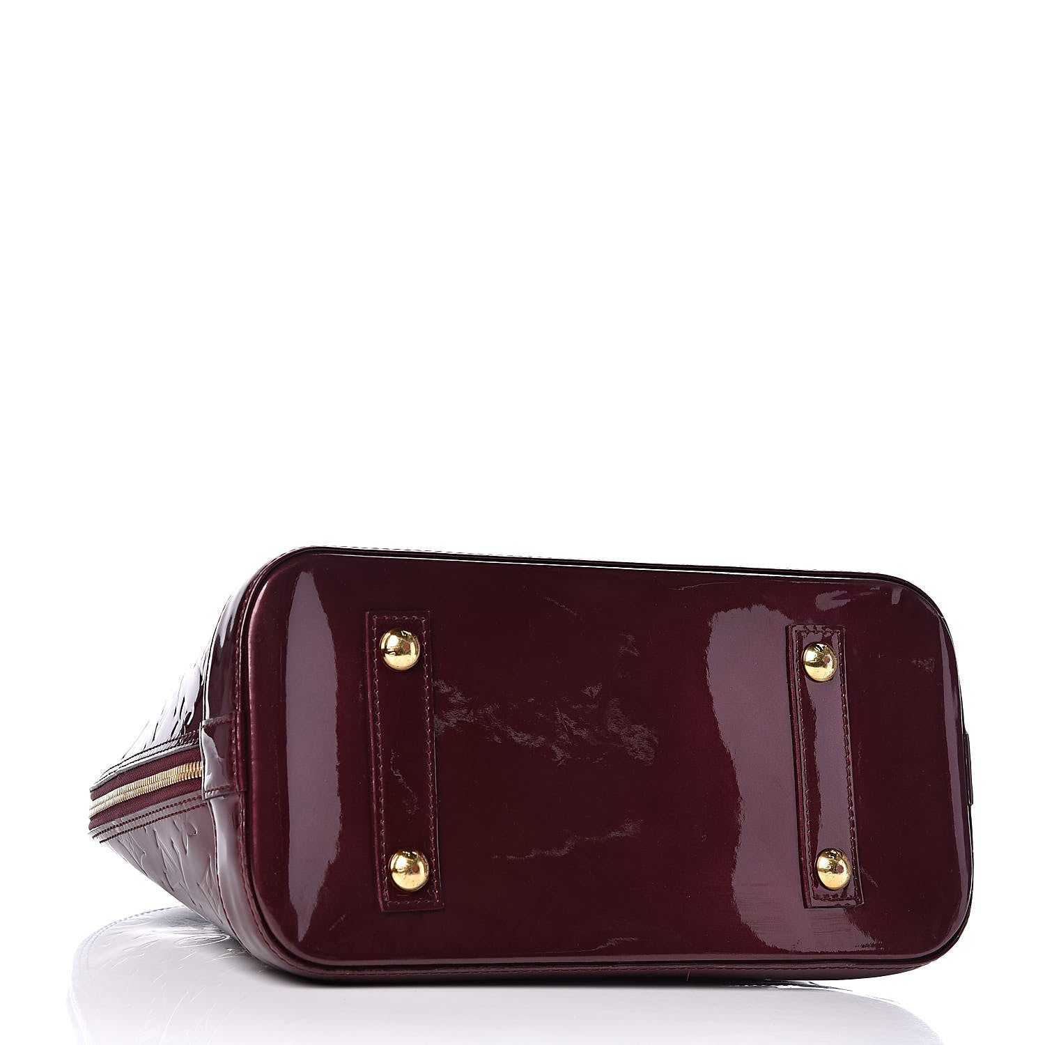 Louis Vuitton Vernis Alma PM Rouge Fauviste 4 of 9