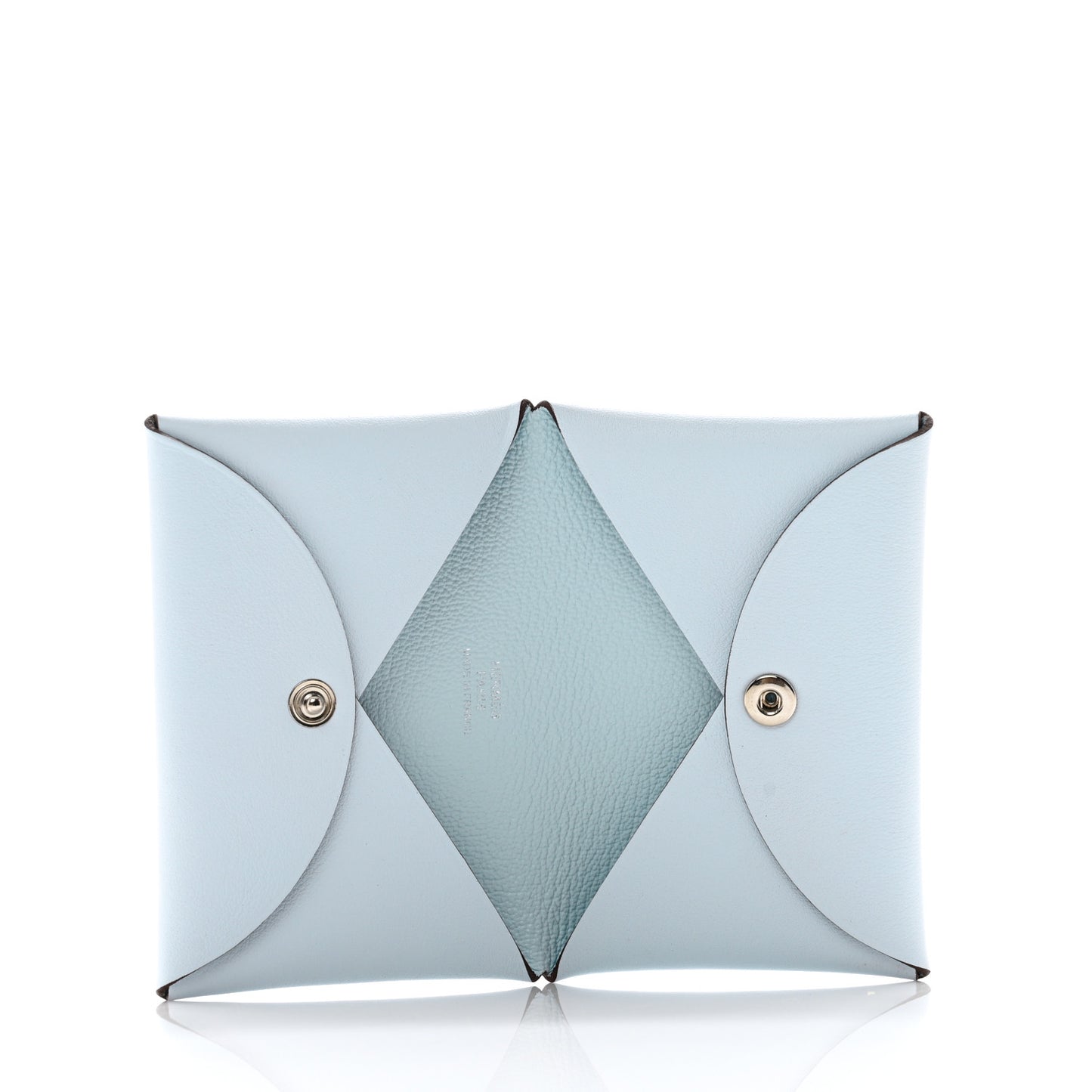Swift Printed Cowboy Calvi Card Case Bleu Brume