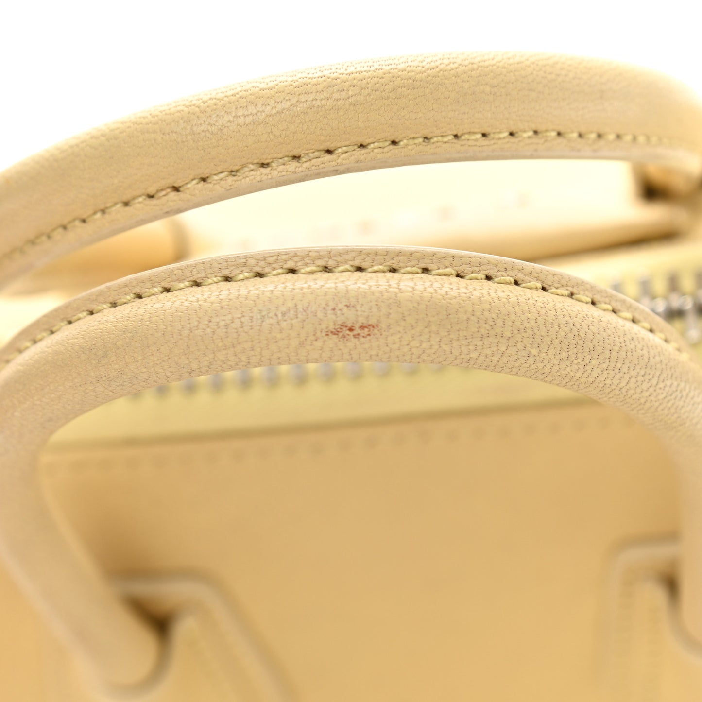 Sugar Goatskin Mini Antigona Yellow