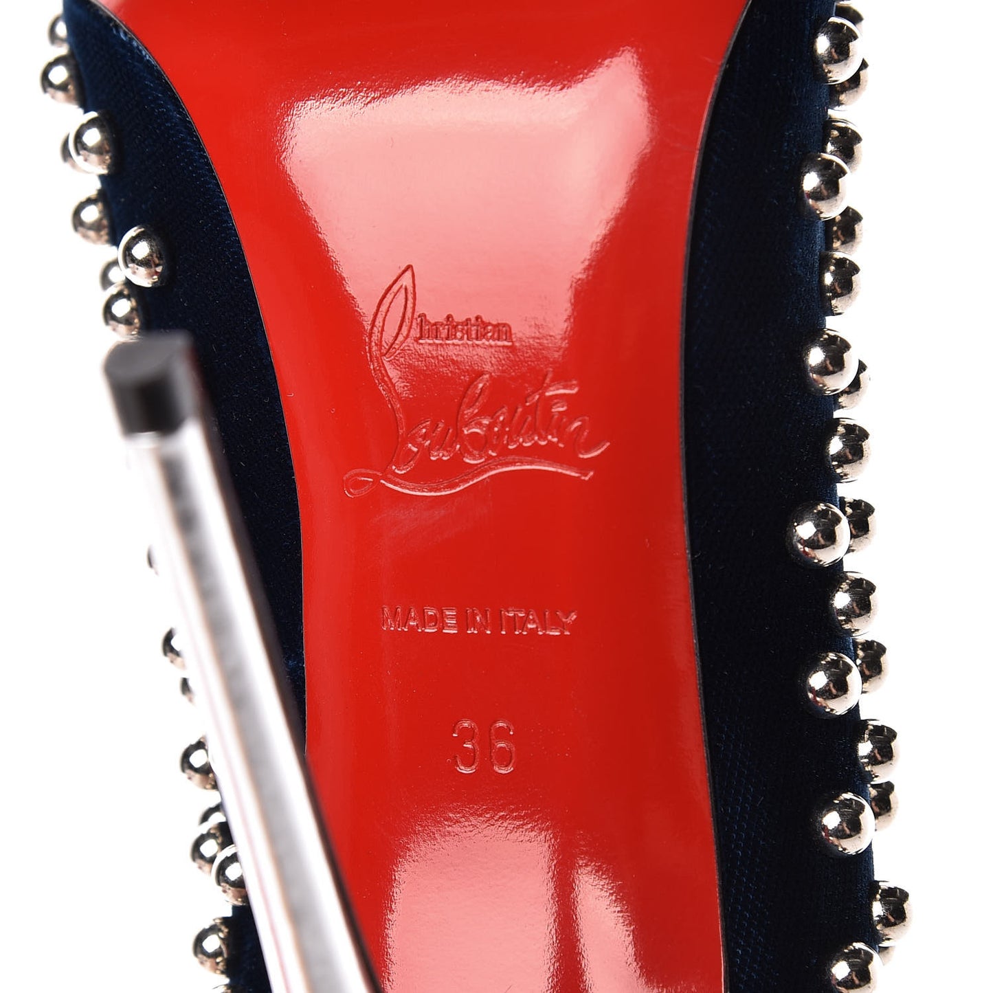 Velvet Billy 120 Spike Pumps 36 Silver Eclipse