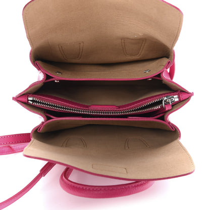 MCM Grained Calfskin Mini Milla Tote Beetroot Pink 5 of 9