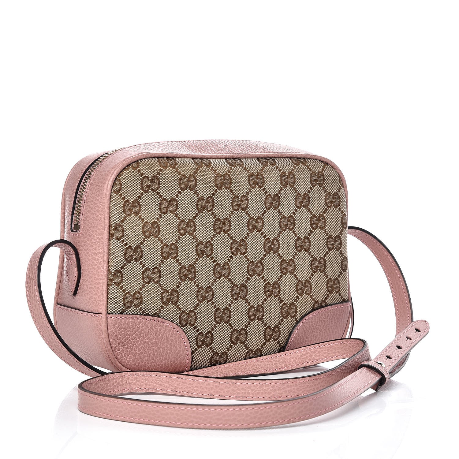 Gucci Monogram Mini Bree Messenger Bag Beige Soft Pink 3 of 10