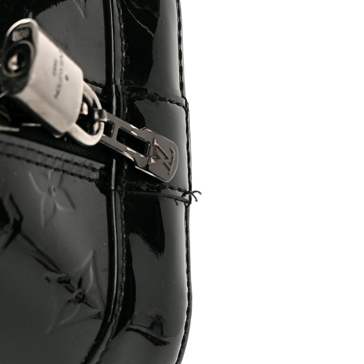 Louis Vuitton Vernis Alma PM Noir Magnetique 18 of 18